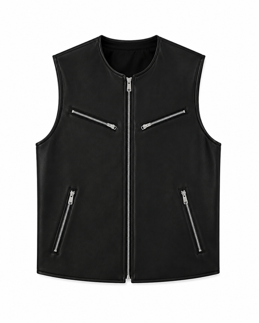Armoured Leather Vest