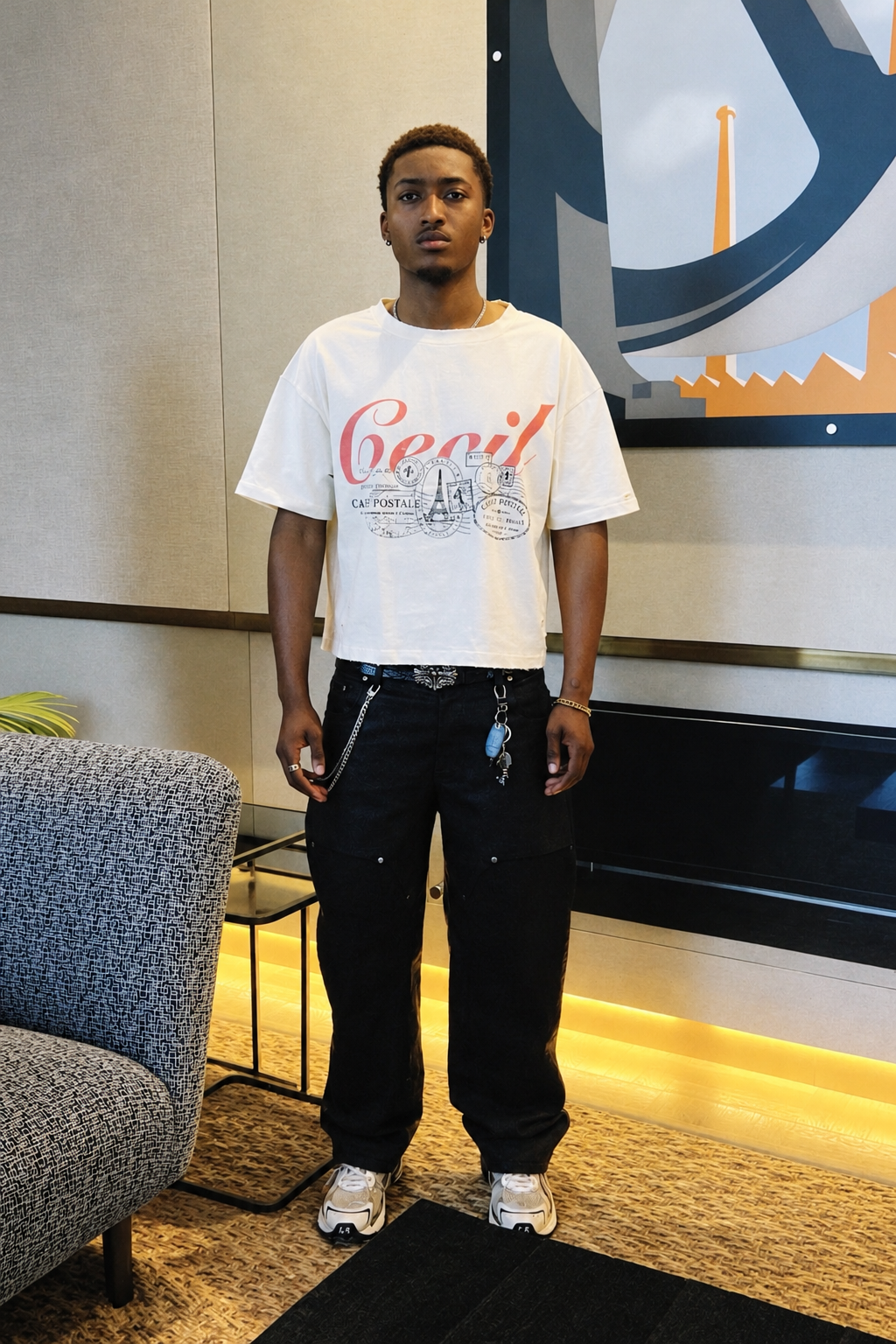 CECIL POSTALE T-SHIRT
