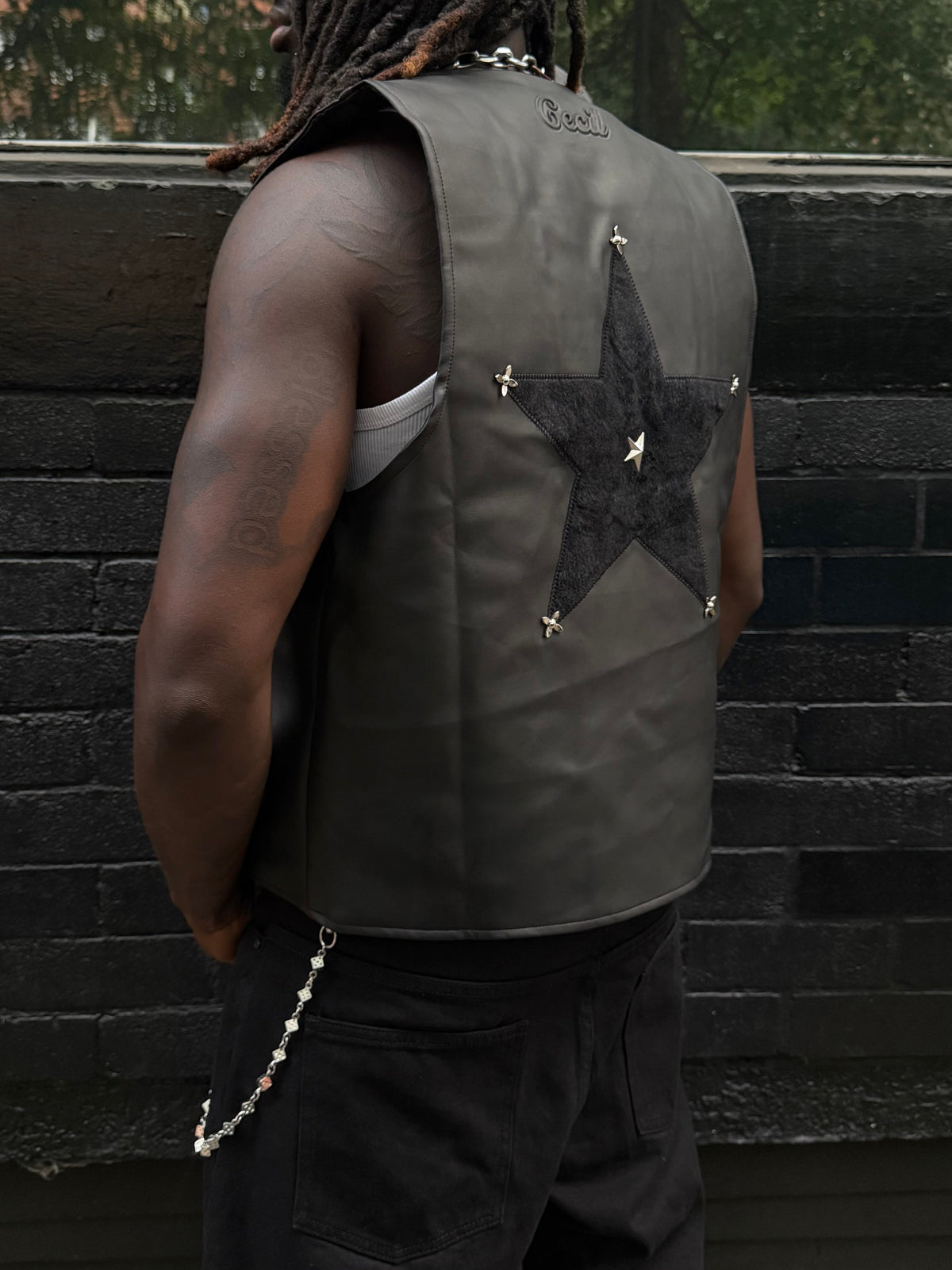 Armoured Leather Vest