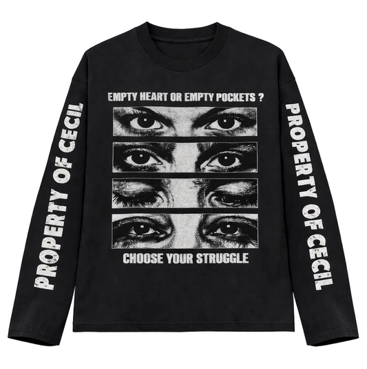 “EYES ON ME” LONGSLEEVE TEE